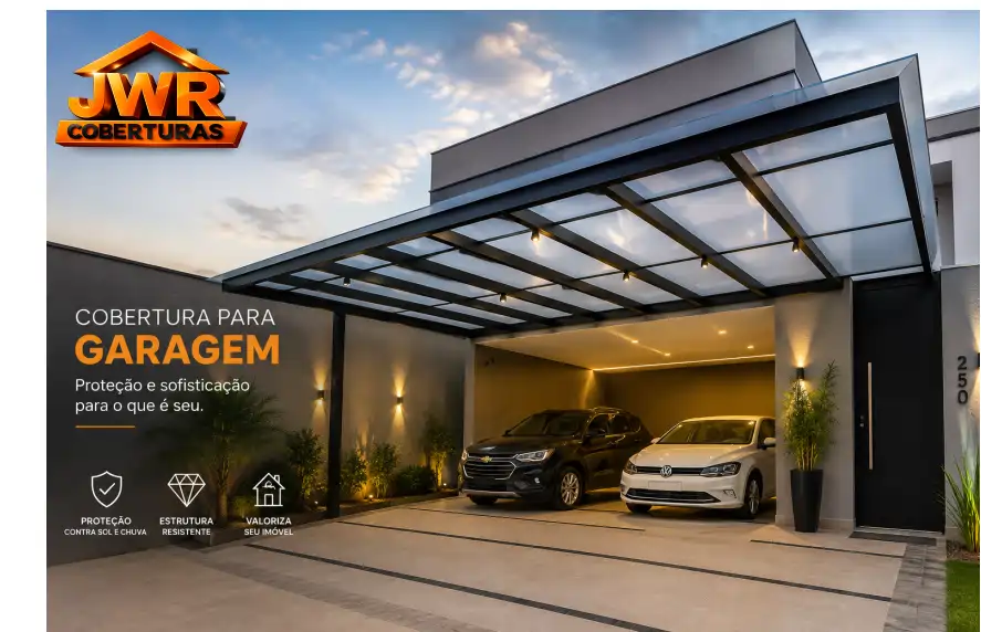 Cobertura para Garagem em Goiânia