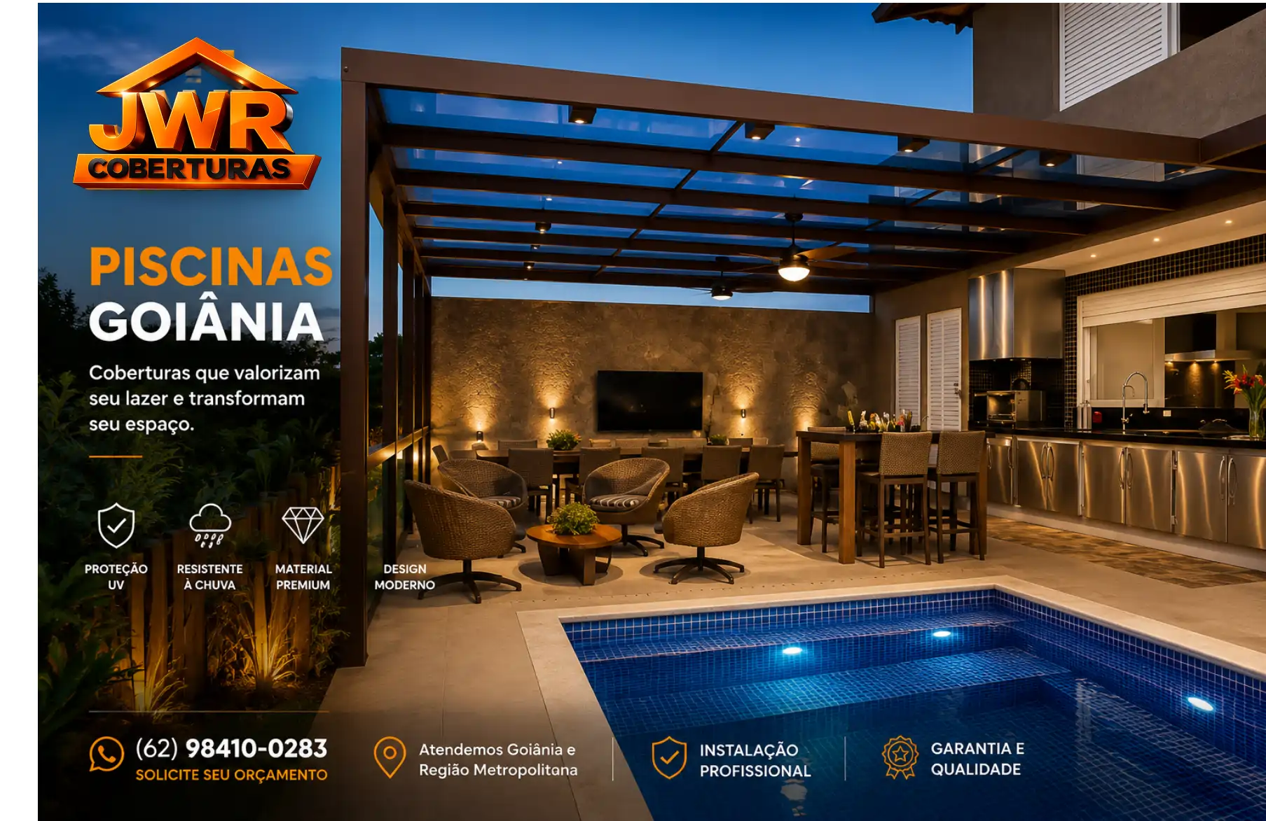 Cobertura para Piscina